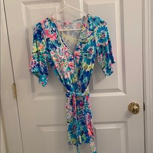 Lilly Pulitzer Multi-color cotton romper
